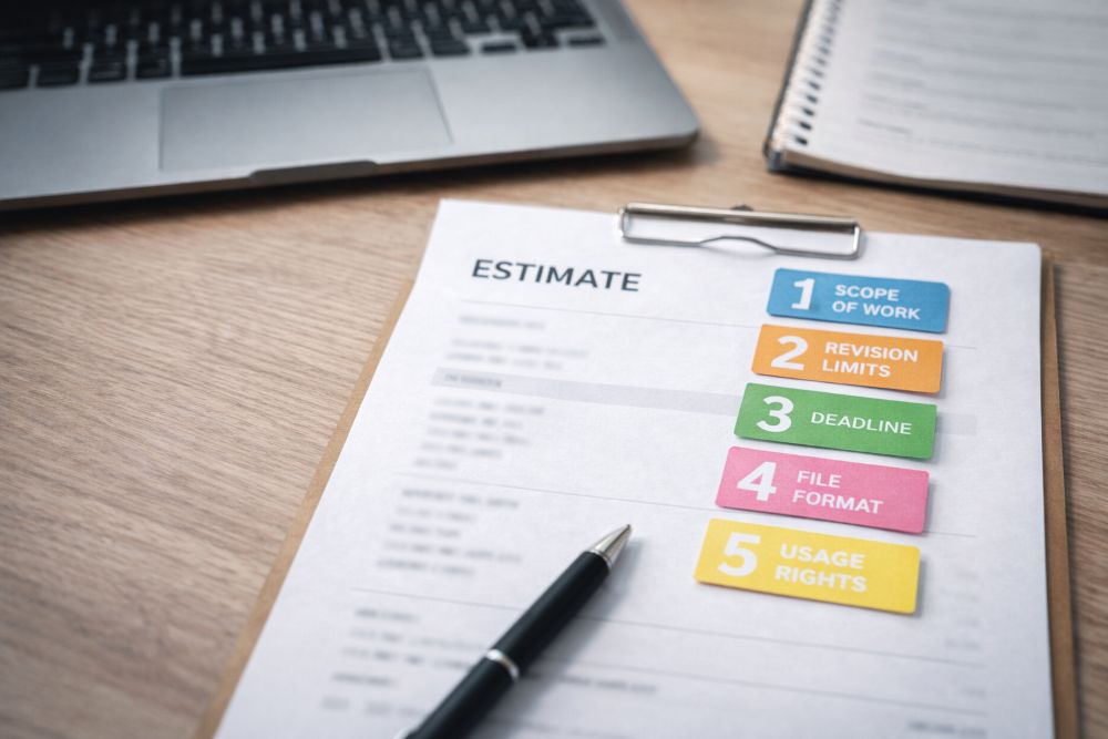 프리랜서 견적서, 금액 말고 꼭 적어야 할 항목 5가지