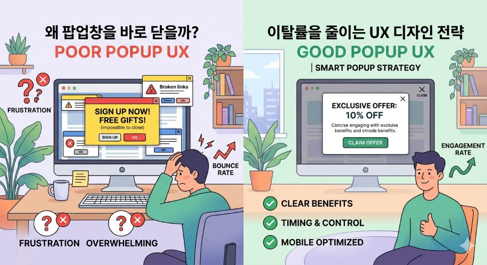 이탈률을 줄이는 UX 디자인 전략