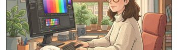 디자이너의 눈을 보호하는 완벽한 작업 환경