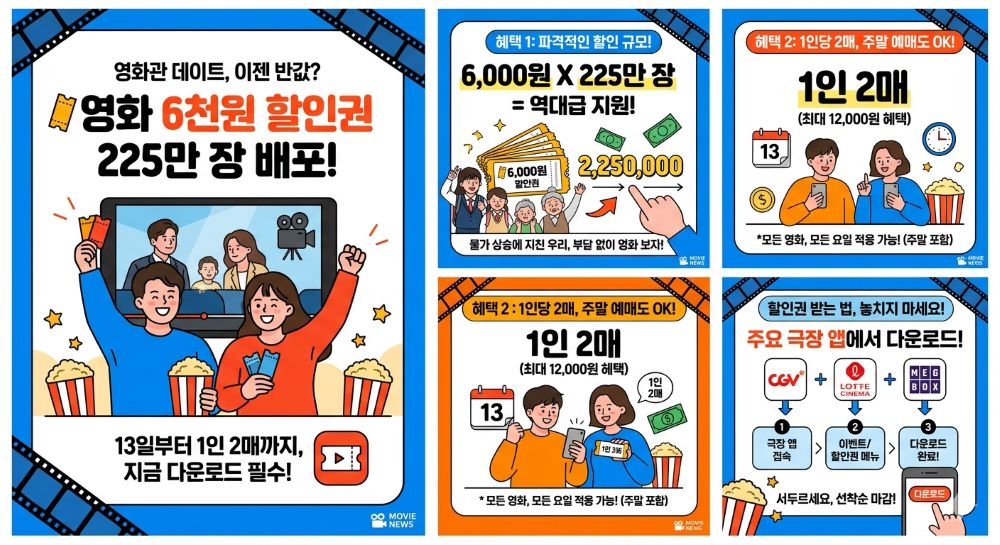 영화6천원할인권